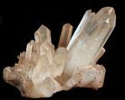 Tangerine Quartz Crystal Cluster - Madagascar #39309-3